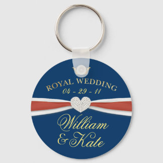 Porte-clés Mariage royal - William & Kate Keepsaké cadeaux