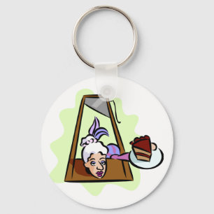 Porte-clés Marie Antoinette à la Guillotine