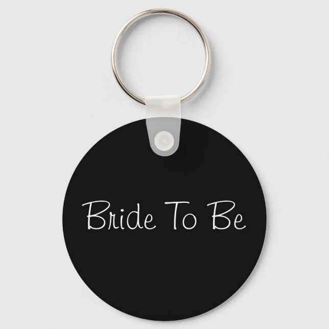 Porte-clés Mariée à être (Recto)
