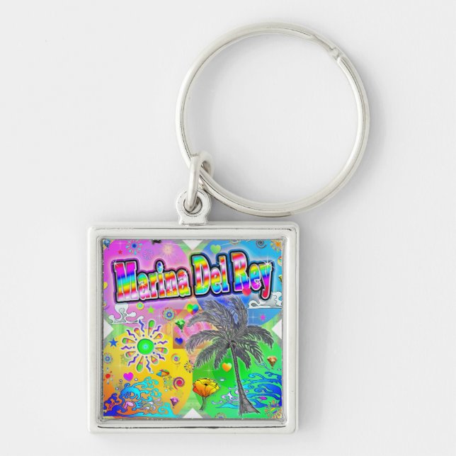 Porte-clés Marina Del Rey Quadro Seasons Porte - clé (Devant)