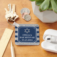 Marine, Gris Barre triée Mitzvah