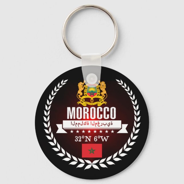 Porte-clés Maroc (Recto)