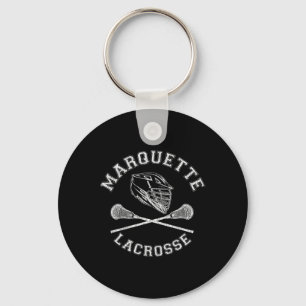 Porte-clés Marquette Lacrosse Vintage Retro Lax