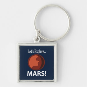 Porte-clés Mars Explorons Mars