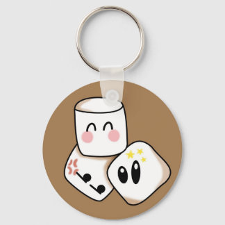 Porte-clés Marshmallows