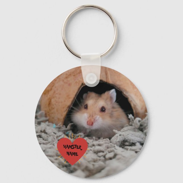 Porte-clés Marteau personnalisé mignon et propriétaire de ron (Recto)