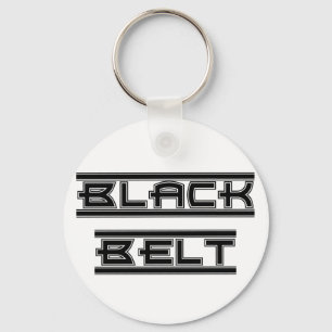 Porte-clés Martial Arts Bold Black Belt Porte - clé