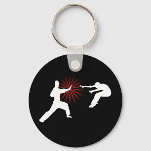 Porte-clés Martial Arts Energy Silhouette