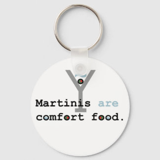 Porte-clés Martinis sont Comfort Food