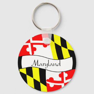 Porte-clés Maryland - DRAPEAU - Nom
