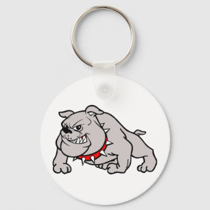 PORTE-CLÉS MASCOTTE DE BOULEDOGUE