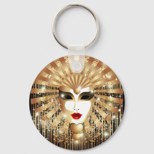Porte-clés Mask de la Fête du Venice Carnival