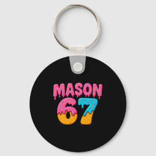 Porte-clés Mason 67 Glace Mem Funny Six Seven Mason Glace