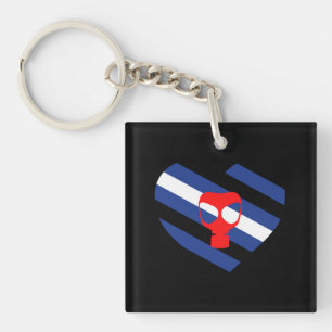 Porte-clés Masque Fierté