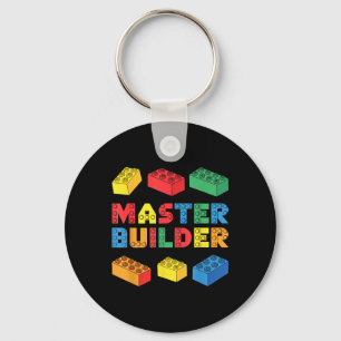 Porte-clés Master Builder Chemise Briques Blocs Enfants adult