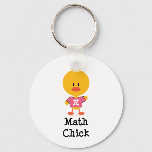 Porte-clés Math Chick Porte - clé (Recto)