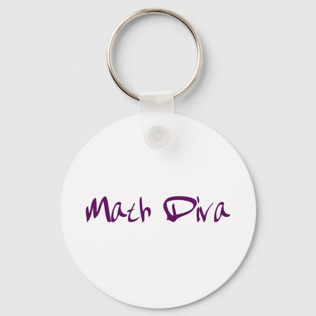 Porte-clés Math Diva (Recto)