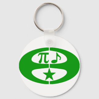 Porte-clés Math Music Esperanto - Symbole Porte - clé