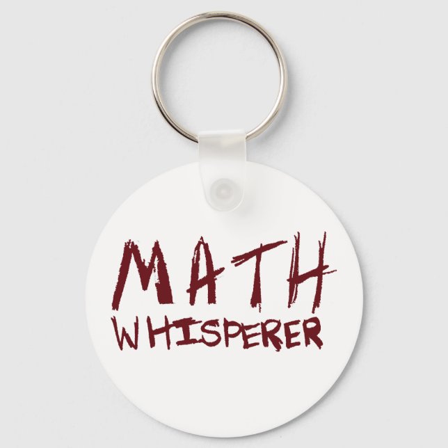 Porte-clés Math Whisperer Porte - clé (Recto)