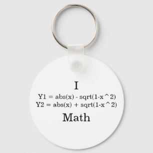 Porte-clés Maths du coeur I