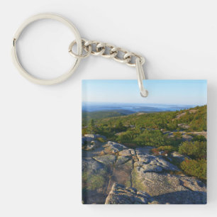 Porte-clés Matin au sommet du mont Cadillac à Acadia