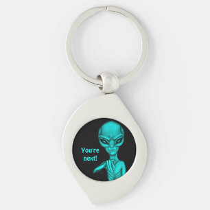 Porte-clés Mauvais Alien, Tu es le prochain !