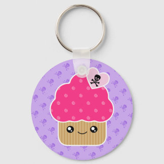 Porte-clés Mauvais Cupcake De Mort Kawaii Porte - clé