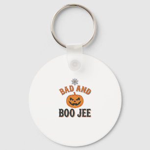 Porte-clés Mauvais et Boo Jee Halloween Citrouille Graphique_