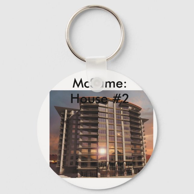 Porte-clés McSame : Maison #2 (Recto)