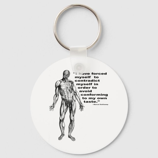 Porte-clés Me contredire (Recto)