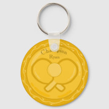 Médaille d'or de tennis de table