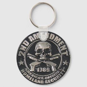 Porte-clés Médaille du 2e amendement