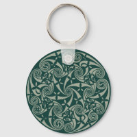 Médaillon de noeud celtique Conception ronde, Oeuv