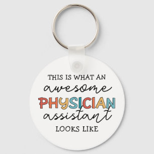 Porte-clés Médecin Assistant Funny Awesome PA Cadeaux