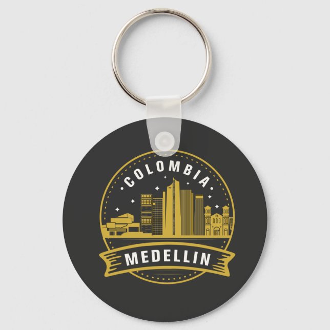Porte-clés Medellin Colombie (Recto)