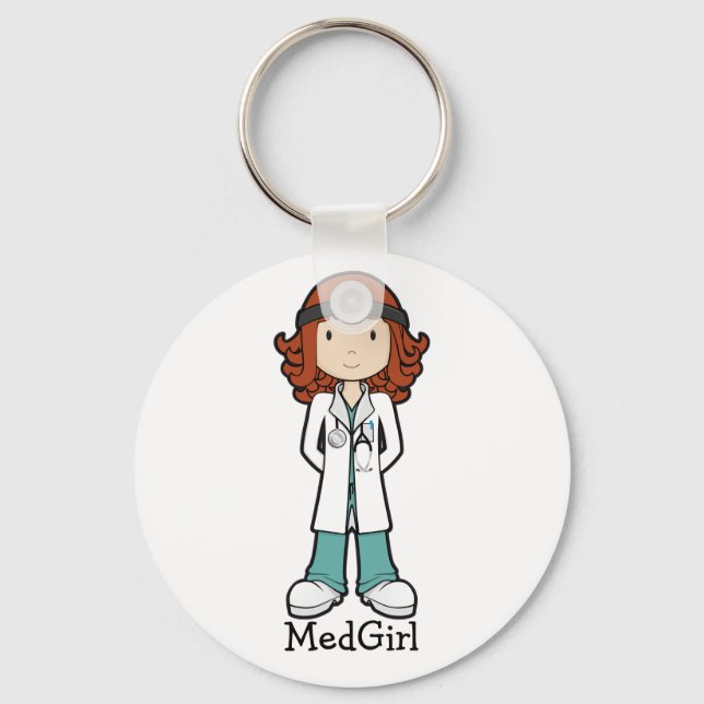 Porte-clés MedGirl (Recto)