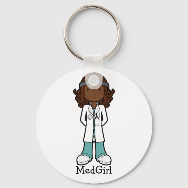 Porte-clés MedGirl (Recto)