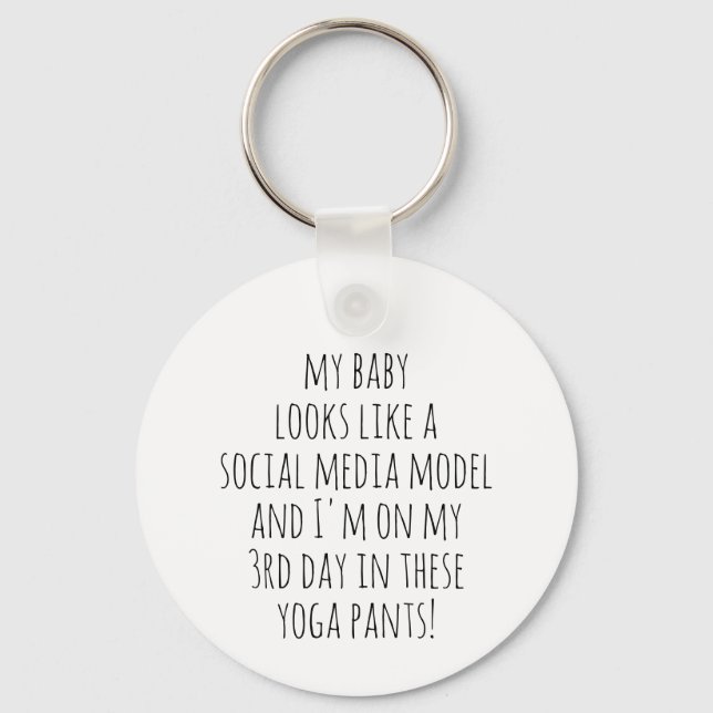 Porte-clés Médias sociaux (Recto)