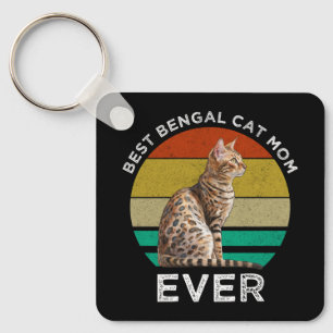 Porte-clés Meilleur chat au Bengale Maman jamais