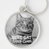Meilleur Chat Papa Jamais Moderne Personnalisé Pho