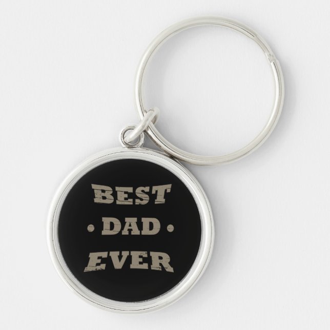 Porte-clés meilleur papa (Devant)