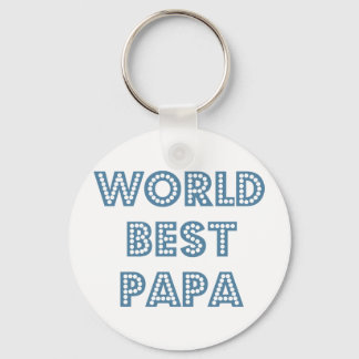 Porte-clés Meilleur Papa du monde