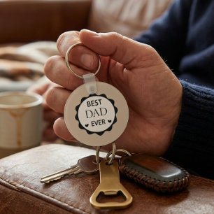 Porte-clés Meilleur Papa Ever  Fête des Pères C2025
