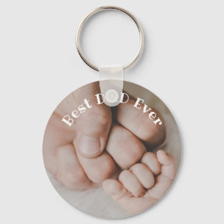 Porte-clés Meilleur papa jamais cadeau de fête des pères pers