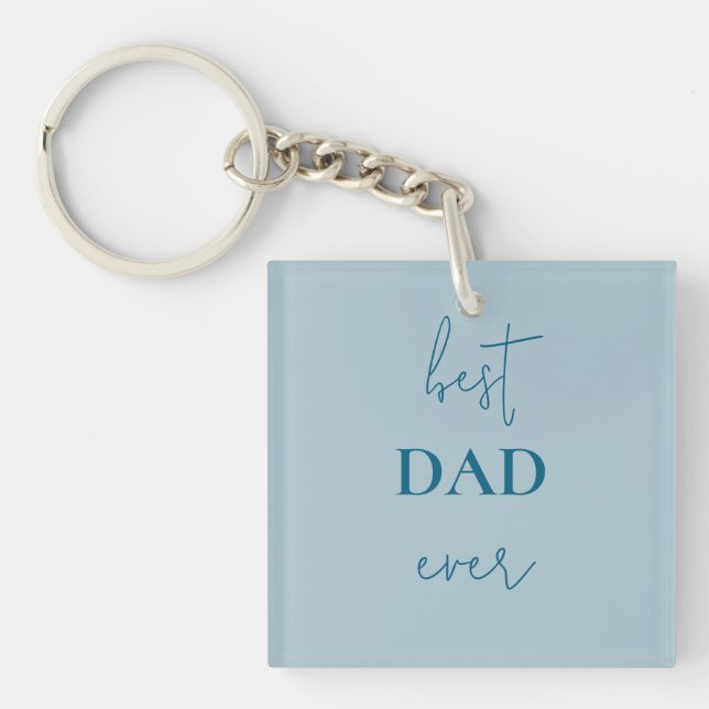 Porte-clés Meilleur papa jamais Porte - clé | Cadeau fête des (Devant)