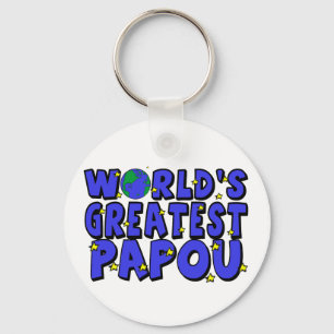 Porte-clés Meilleur Papou du monde