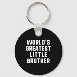 Porte-clés Meilleur petit frère du monde famille drôle