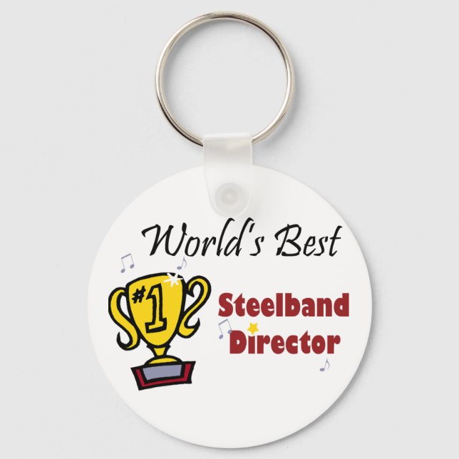 Porte-clés Meilleur porte - clé du monde de Steelband (Recto)
