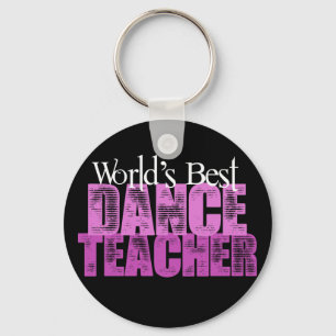 Porte-clés Meilleur professeur de danse du monde