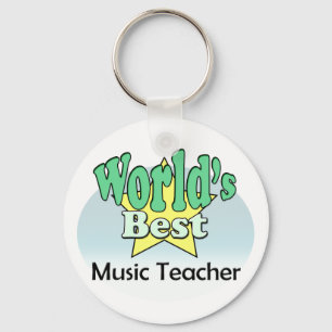 Porte-clés Meilleur professeur de musique du monde